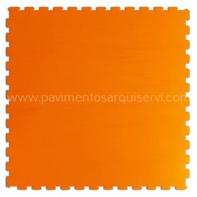 Vinílicos Heterogéneo Suelo Vinílico Naranja Sunset Aerobic X